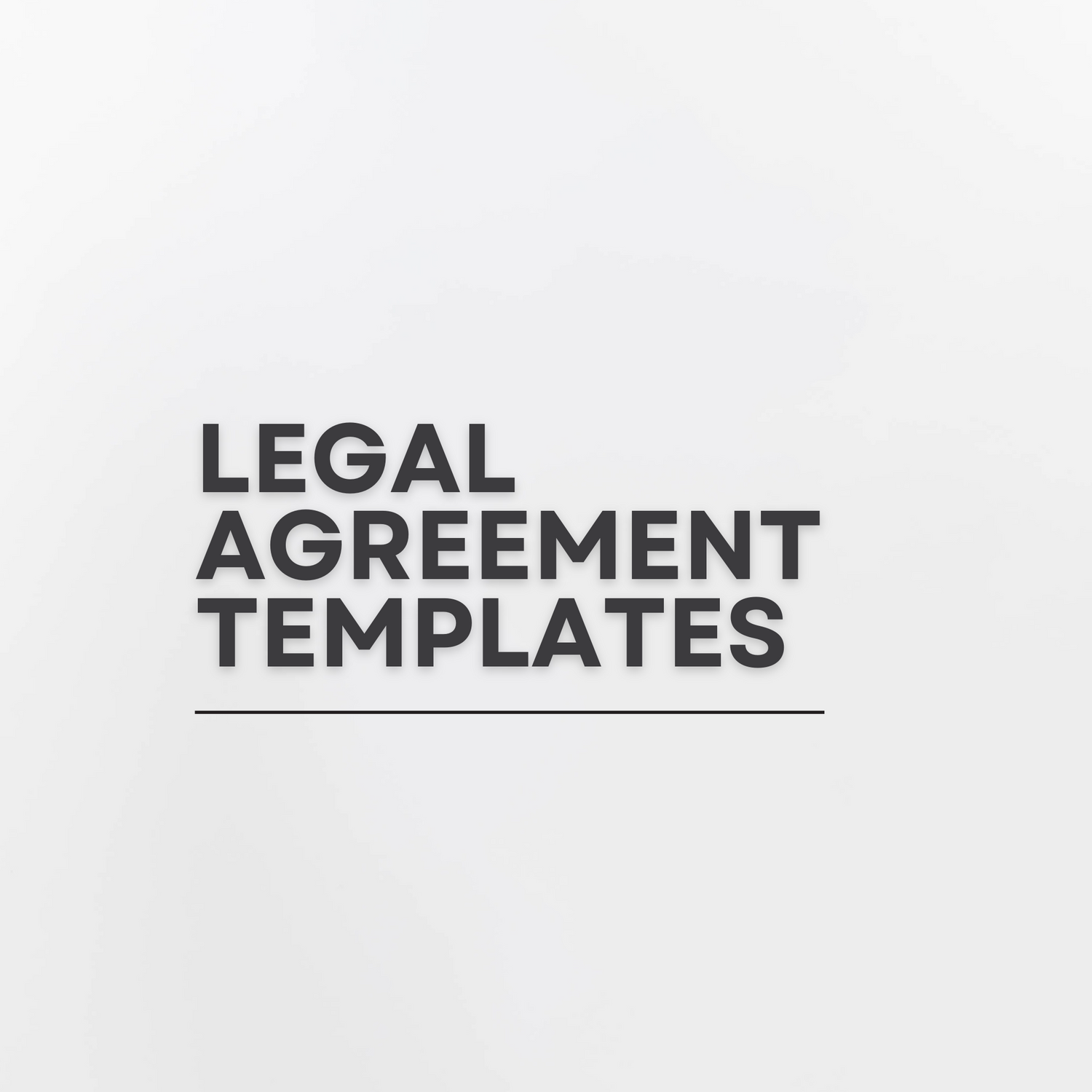 Agreements Templates