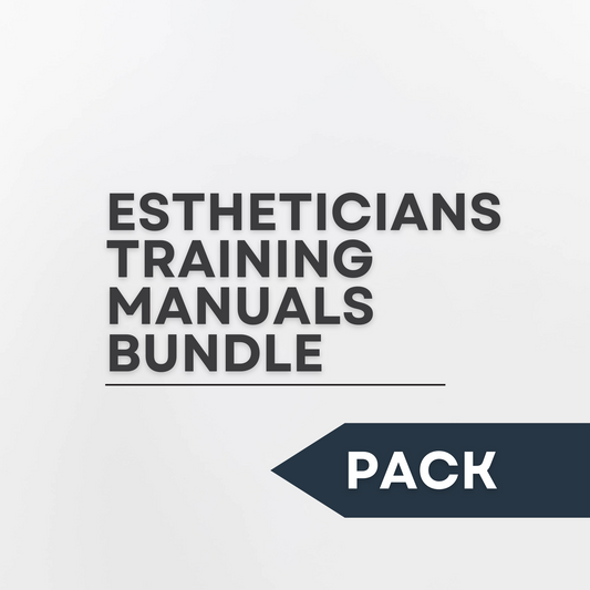 Estheticians Training Manuals Bundle