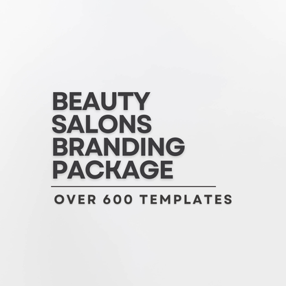 Beauty Salons Branding Package