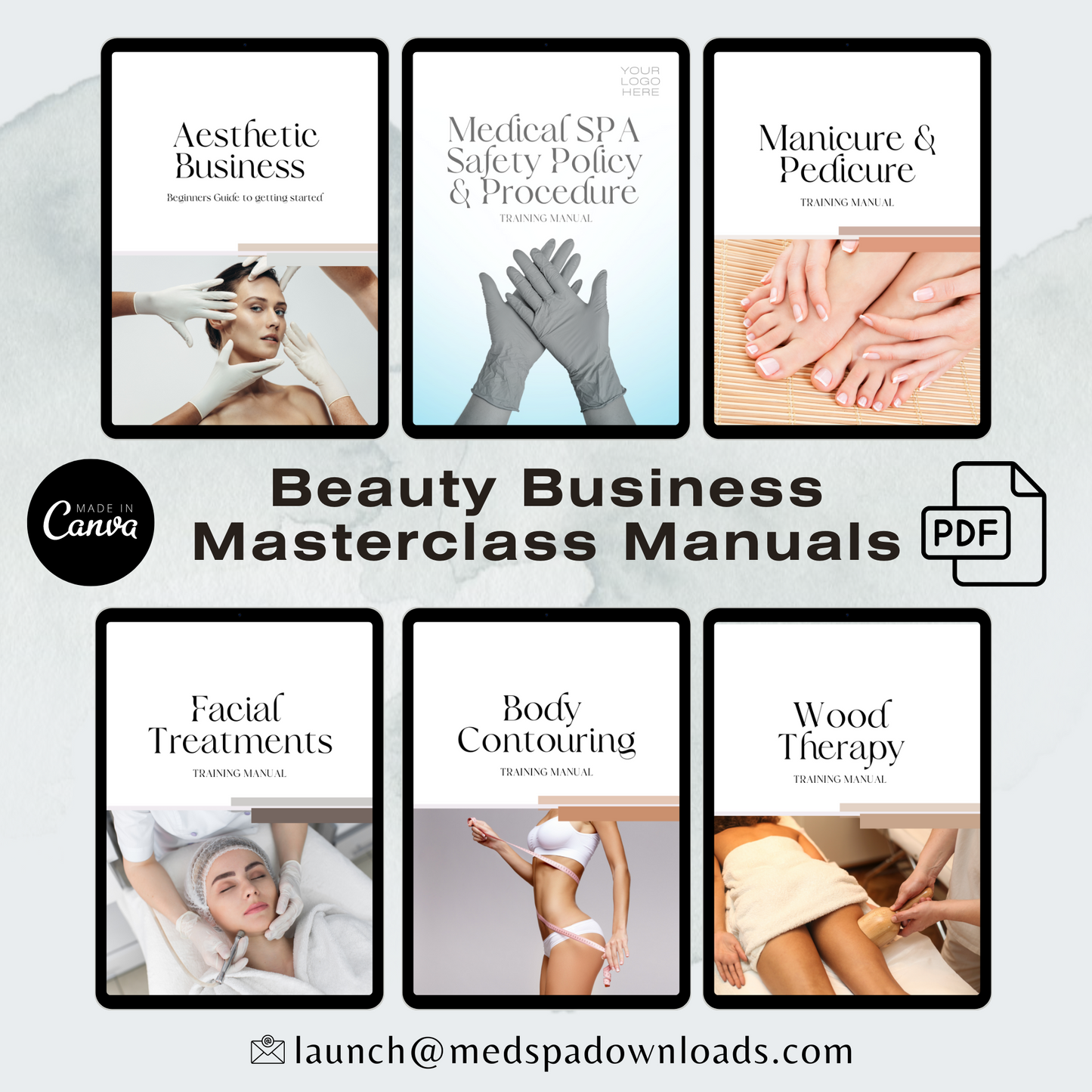 Estheticians Training Manuals Bundle