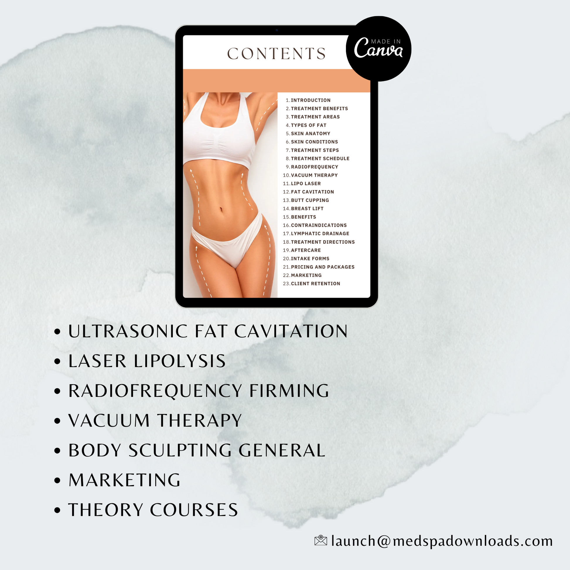 What's Included in a Body Contouring Training Manual? - Face Med Store