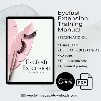 Eyelash Extension Training Manual