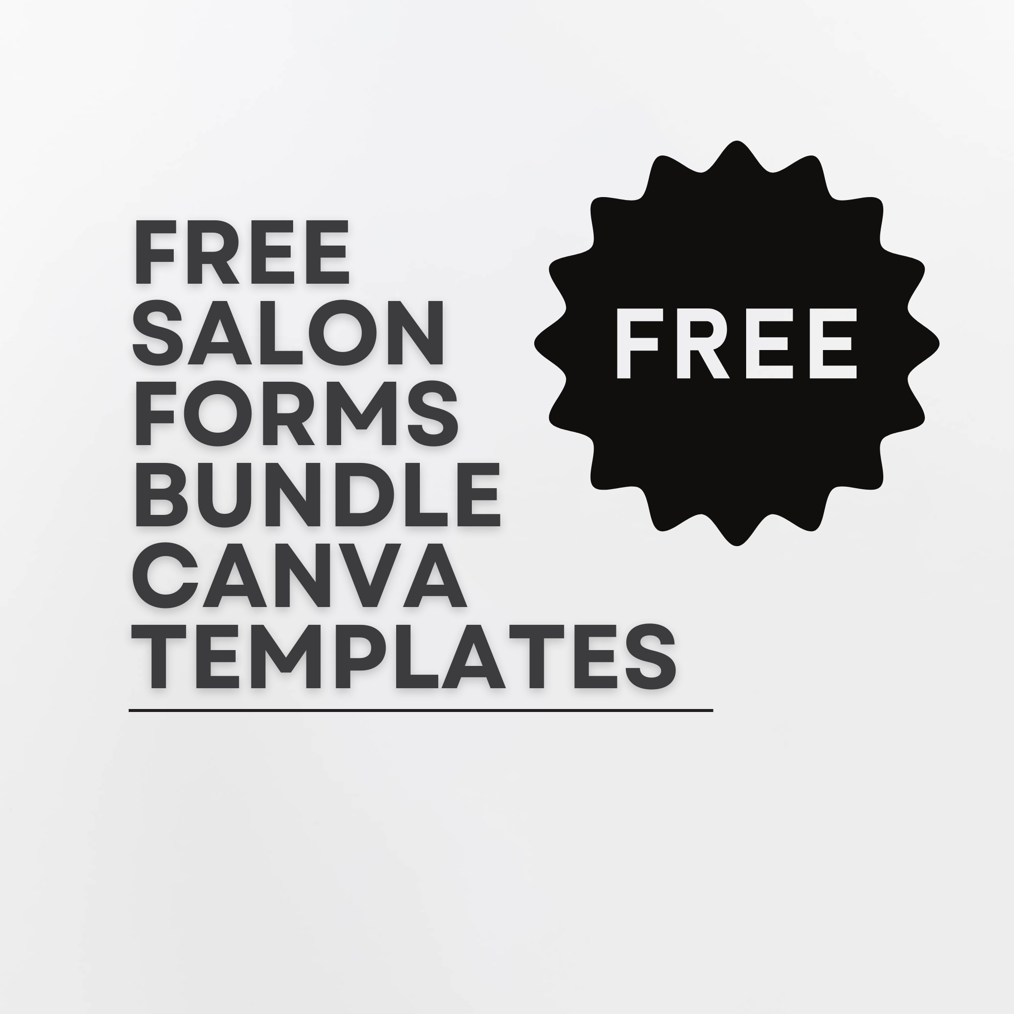 Free Forms Free Salon Forms Bundle Canva Templates – MedSPA Downloads
