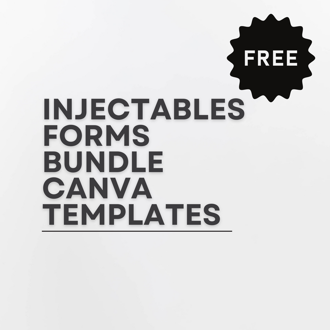 Injectables Forms Bundle Canva Templates – MedSPA Downloads