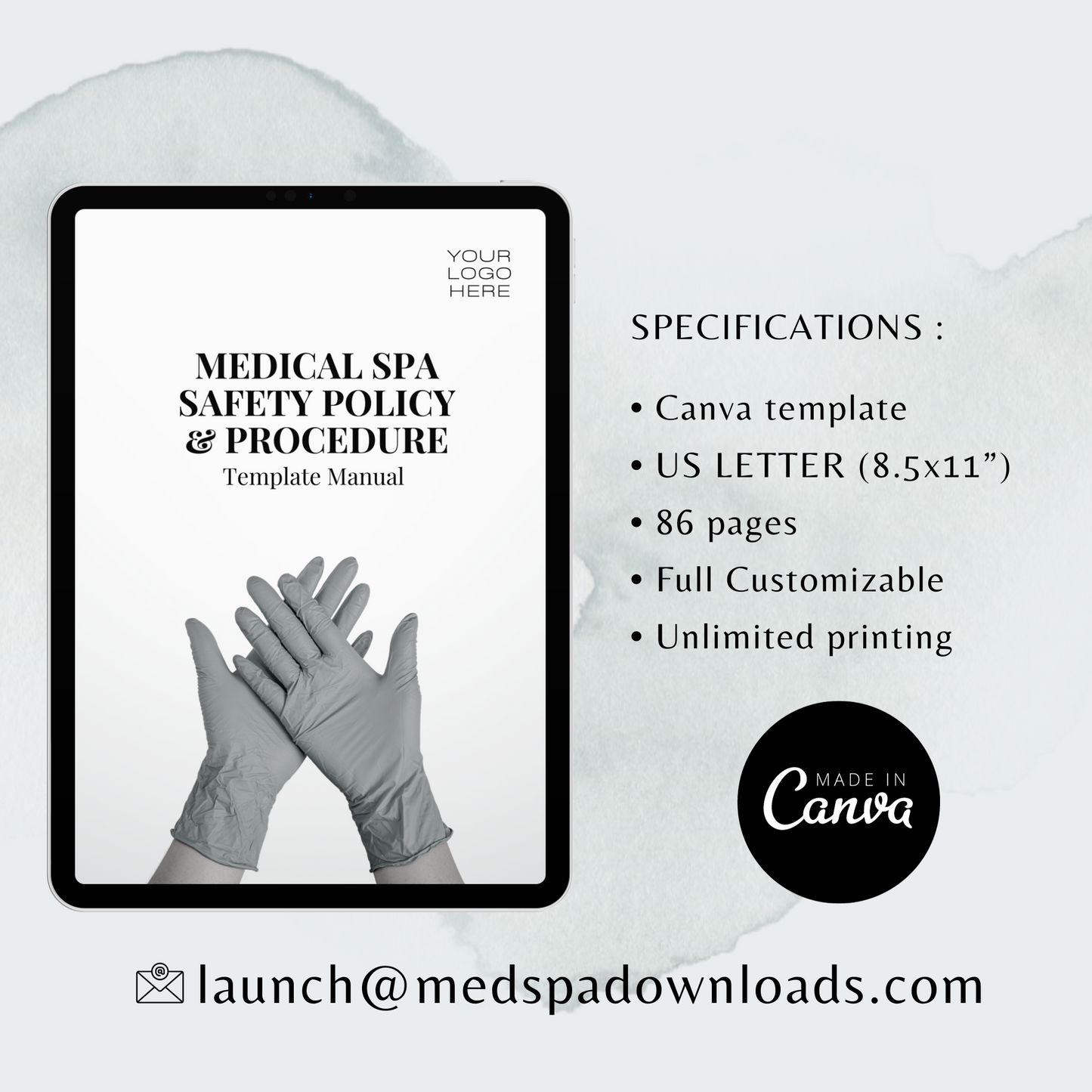 Medical Spa Safety Policies And Procedures Manual