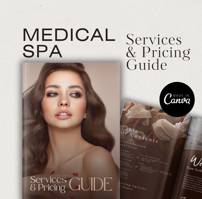 Medical spa Services & Pricing Guide