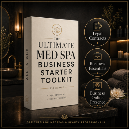Medical Spa Ultimate Business Start-up Kit